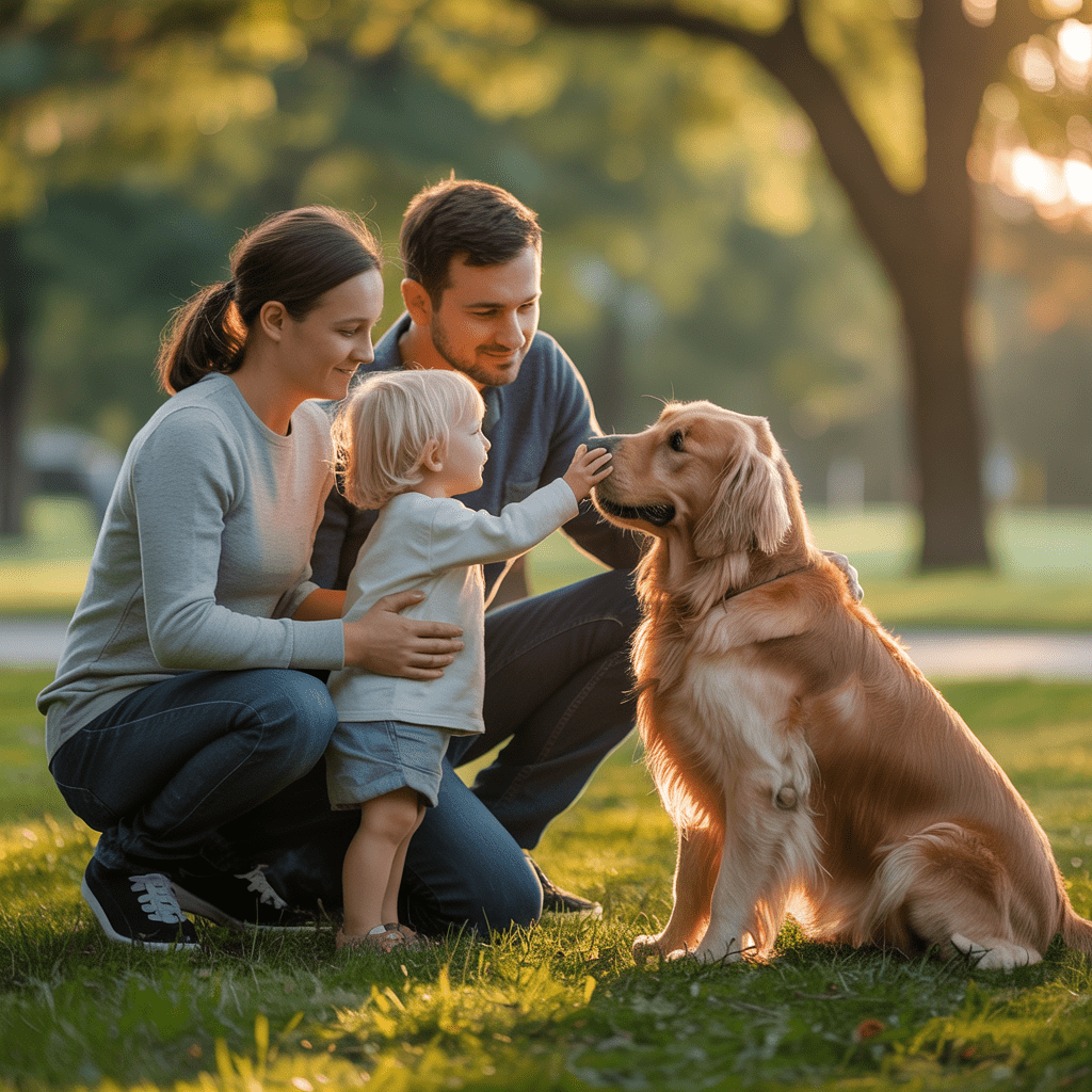 hund sucht blickkontakt und orientiert sich an seinen menschen