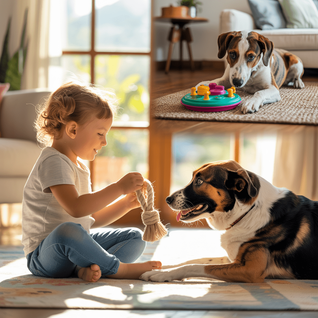 icheres zerrspiel mit klaren regeln und spielzeugabstand