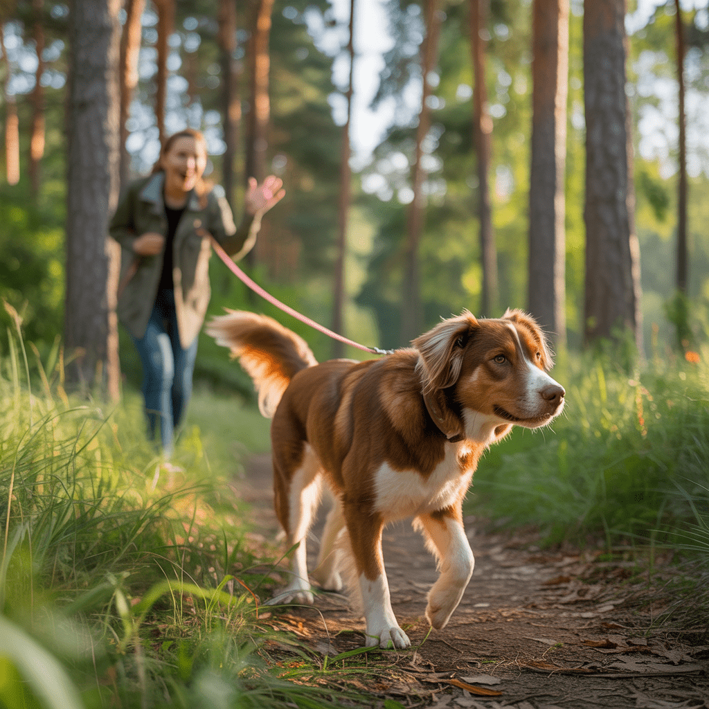 Rückruftraining mit Schleppleine bei hoher Ablenkung