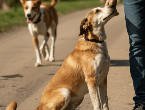 Fokus-Training bei Hundebegegnungen